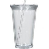 Double Wall Acrylic Tumblers - 16 ounce - Choose Your Color