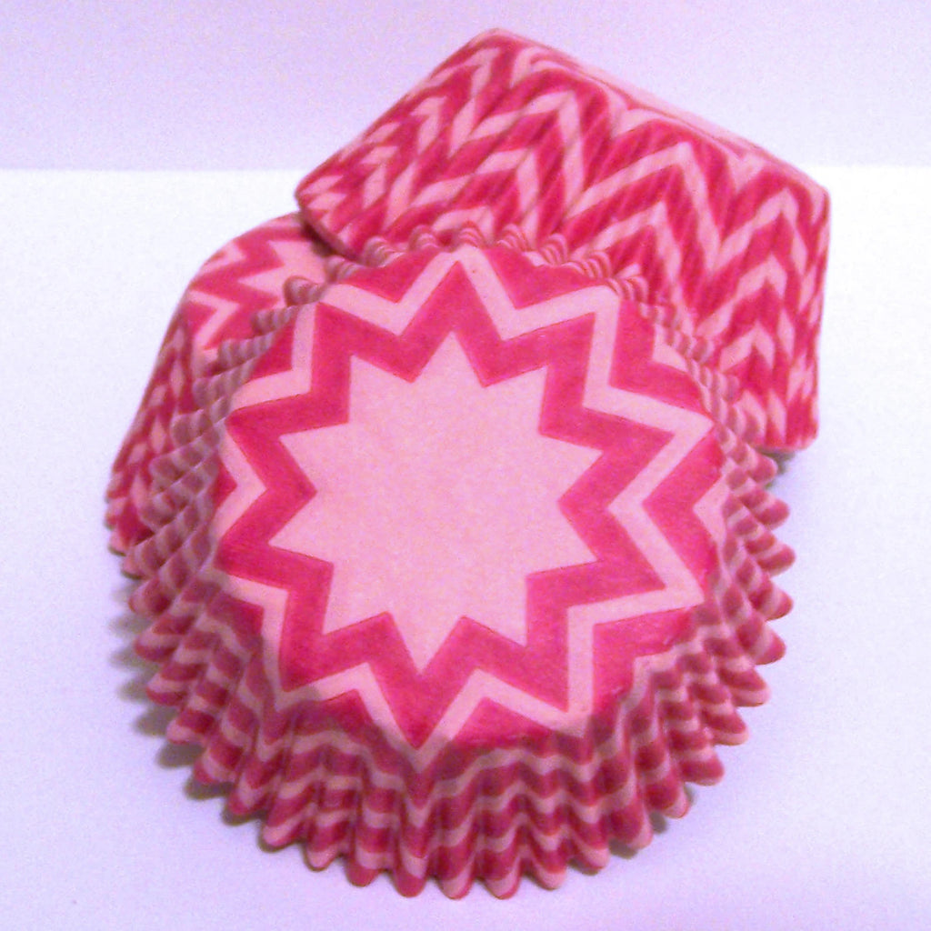 Pink Chevron Cupcake Liner Cupcake Baking Cups