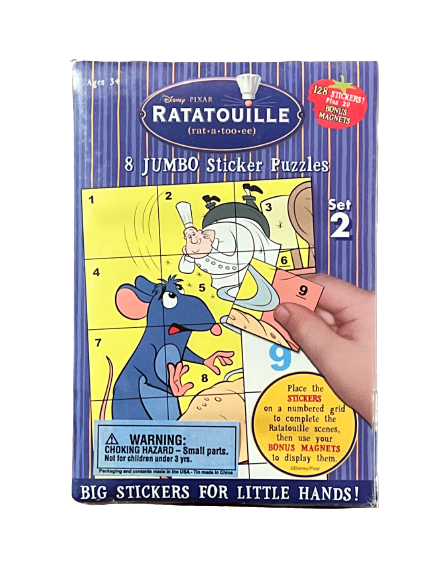 Disney Ratatouille Sticker Puzzles Set