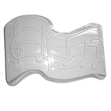 Pantastic White Plastic Music Notes Cake Pan