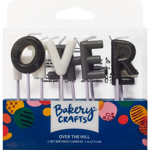 Over the Hill Letter Birthday Candles