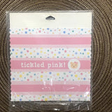 Ticlled Pink Baby Girl Candy Bar Wrapper