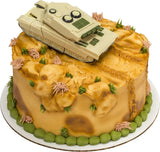 Military Robot Tank  Cake Decorating Kit Topper
