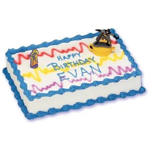 Batman Disc Launcher Cake Decor Topper