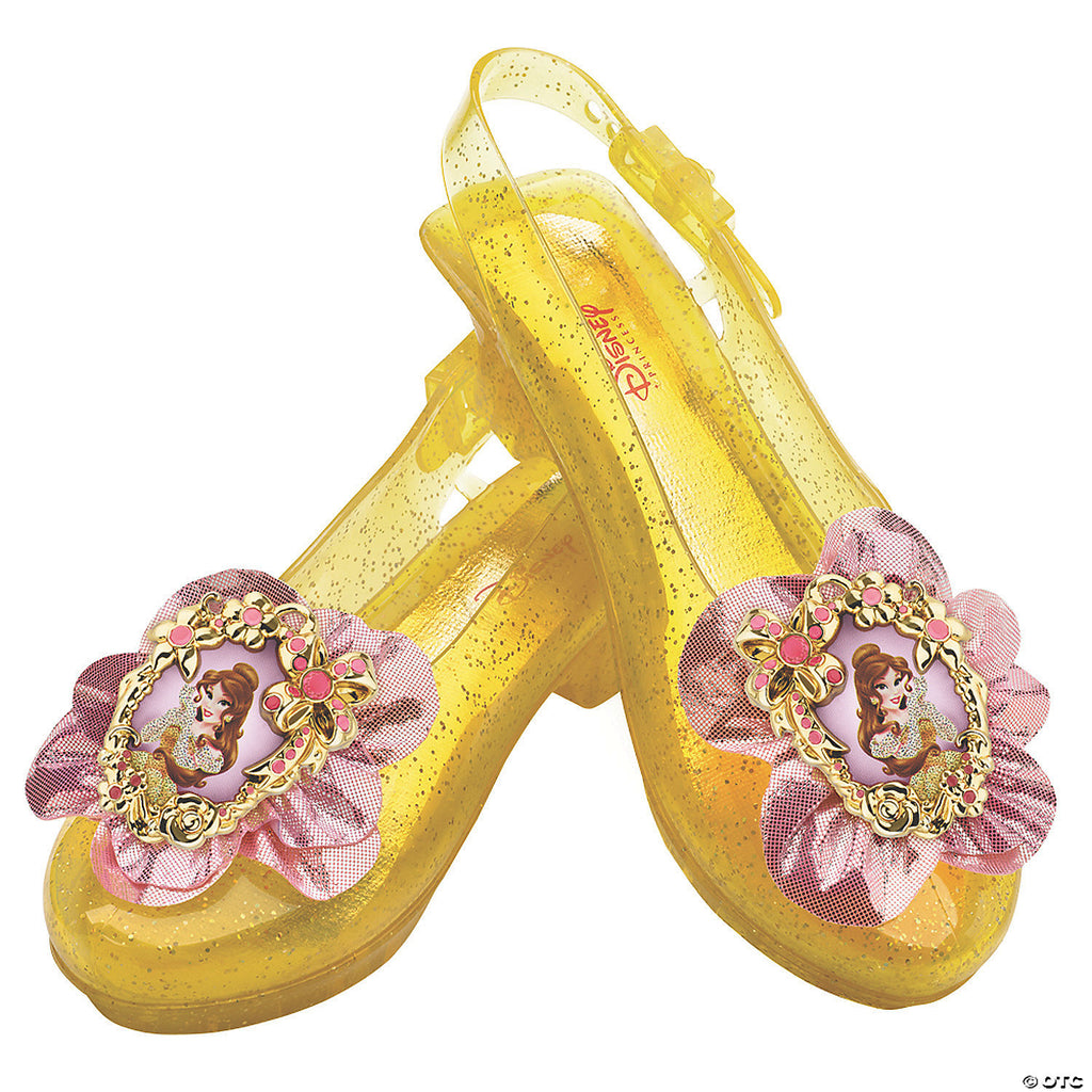 Beauty and the Beast Belle Sparkle Shoes Disney Princess Child Costume Accessory Disguise