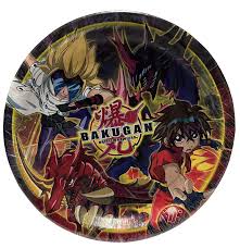 Bakugan Battle Brawlers Dessert Plates