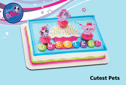 Littlest Pet Shop Cutest Pets Cake Topper