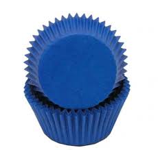 Blue Cupcake Liner Baking Cups