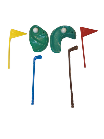 Golf Cake Topper Set
