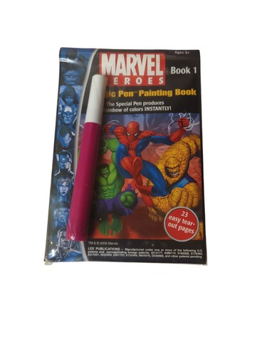 Marvel Avengers Heroes Magic Pen Painting Picture Book 1