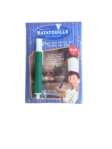 Disney Ratatouille 2 in 1 Magic Pen Painting & Invisible Ink Picture Book 1
