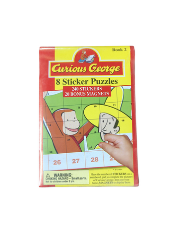 Curious George Sticker Puzzles Set 2