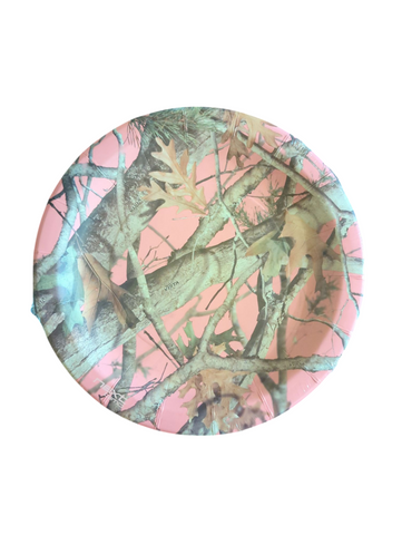 Havercamp Pink Camo Dinner Plates