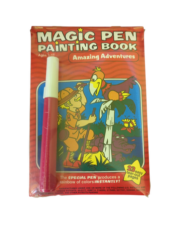 Amazing Adventures Magic Pen Painting Book