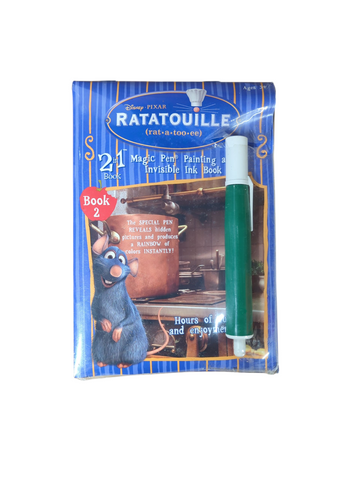 Disney Ratatouille 2 in 1 Magic Pen Painting & Invisible Ink Picture Book 2