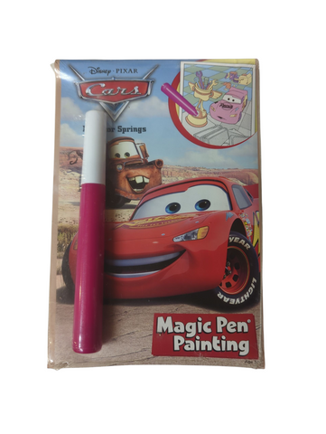 Disney Pixar Cars Radiator Springs Magic Pen Painting Picture Book
