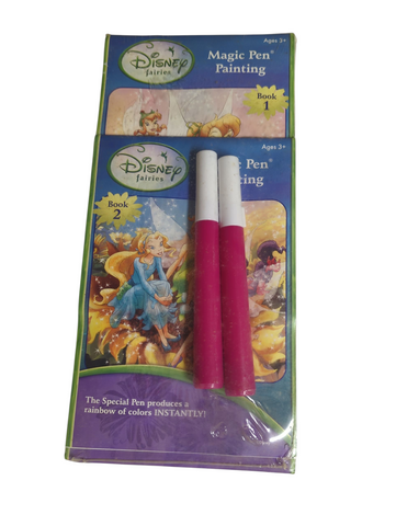 Disney Fairies Invisible Ink & Magic Painting Picture Book Bundle Set