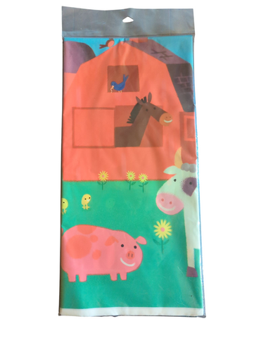 Farm Birthday Party Table Covers.