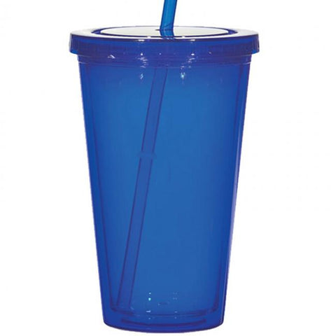 Double Wall Acrylic Tumblers - 16 ounce - Choose Your Color