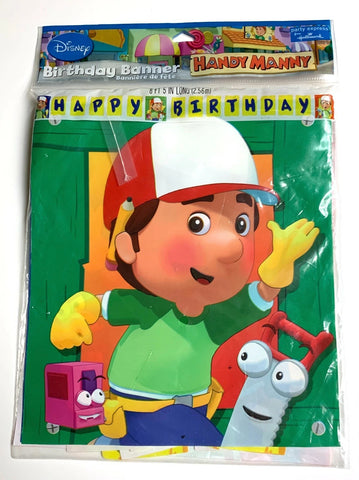 Handy Manny Birthday Banner