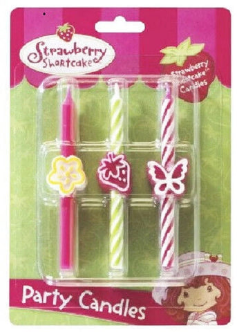 Strawberry Shortcake Icon Candles - Set 1