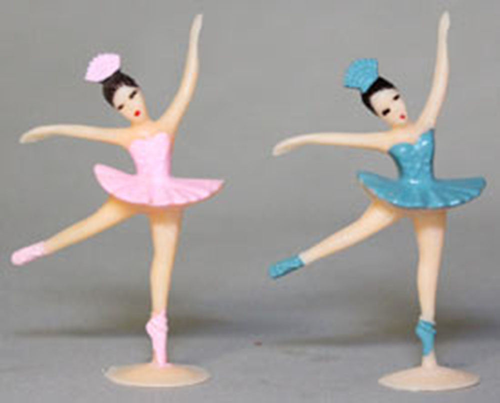24 Ballerina Ballet Dancer Cupcake Toppers