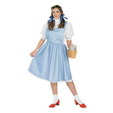 Wizard of Oz Dorothy Blue Gingham Dress Adult Plus Size Costume - Size Plus (Fits 16-22)