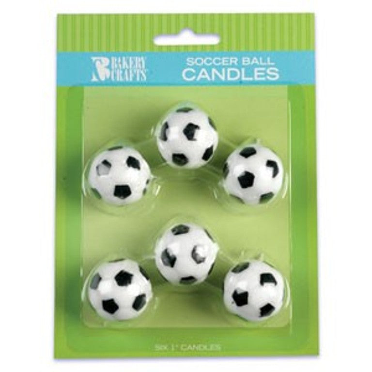 Soccer Ball Candle Set