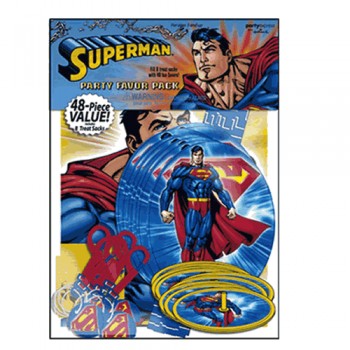 Superman Birthday Party Favor Pack.