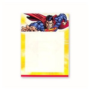 Superman Birthday Party Birthday Invitations/Note Cards.