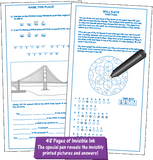 Yes & Know Invisible Ink Game Book Ages 12-112