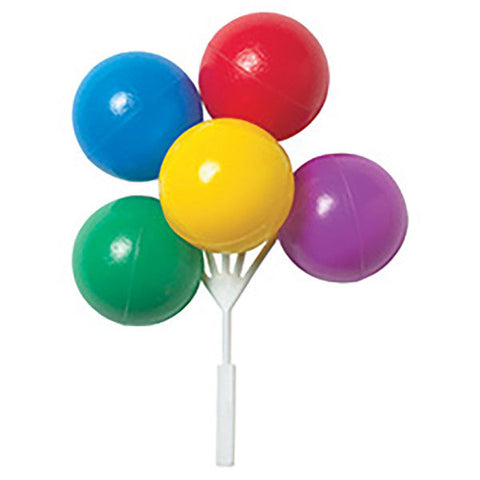 Balloon Cluster Cake & Cupcake Picks