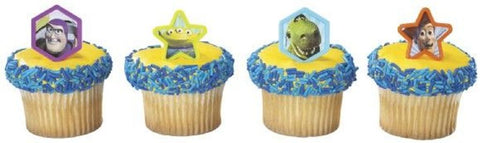 24 Toy Story Cupcake Rings