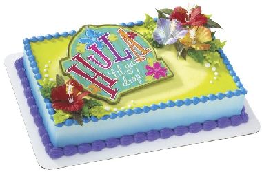 Hula 'til You Drop Cake Topper