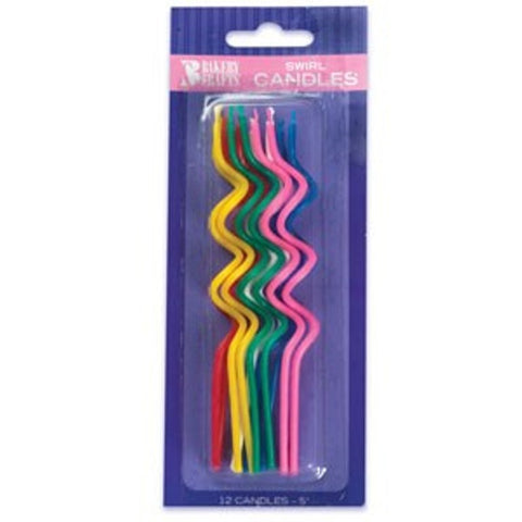 Swirl Skinny Candles