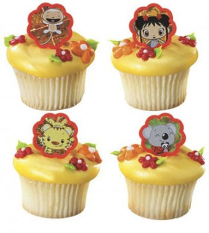 24 Ni Hao Kai-Lan Cupcake Rings