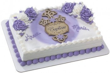 Cross Faith Messages Cake Topper
