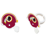 12 NFL Washington Red Skins Football Helmet Cupcake Rings