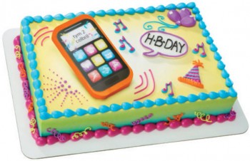 Smartphone Cake Topper