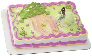 Disney Princess & the Frog Tiana & Bridge Cake Topper
