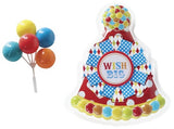 Wish Big Birthday Carnival Cake Topper
