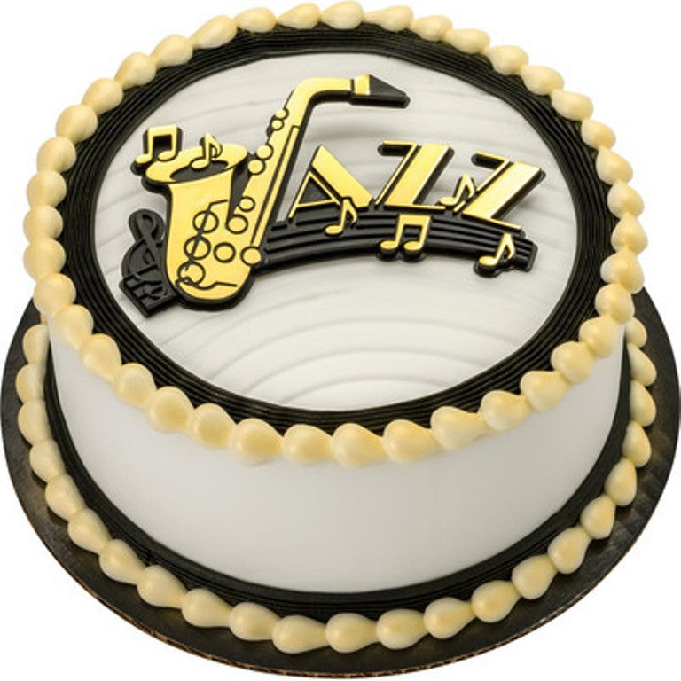 Jazz Cake Decor Topper