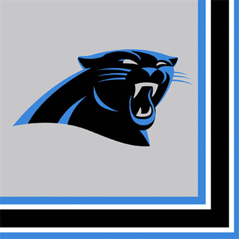 NFL Carolina Panthers Lunch Napkins Party Supplies