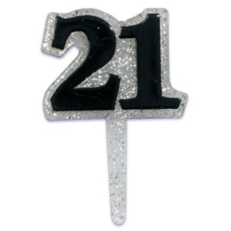 24 Twenty-first (21st) Birthday Cupcake Topper Picks
