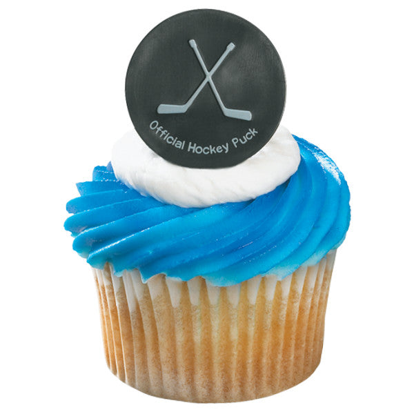 24 Hockey Puck Cupcake Rings