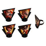 24 Disney Incredibles 2 Dynamic Family Cupcake Topper Rings