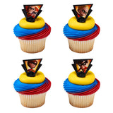 24 Disney Incredibles 2 Dynamic Family Cupcake Topper Rings