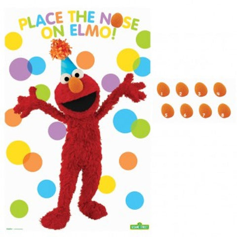 Sesame Street Pin the Nose on Elmo Party Game