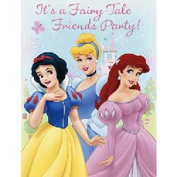Disney Princess Fairy Tale Friends Invitations
