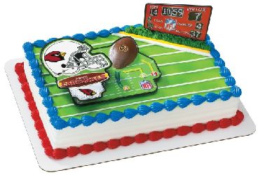 NFL Arizona Cardinals Cake Topper